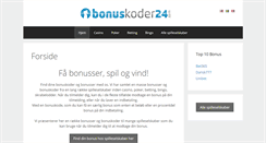 Desktop Screenshot of bonuskoder24.com